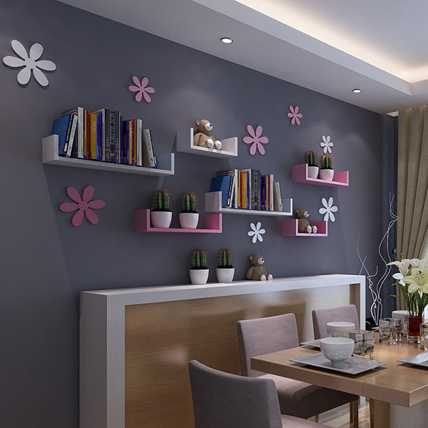 bán họa tiết gỗ dán tường bông hoa giá rẻ